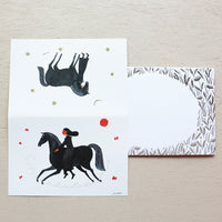 27048 西淑 Nishi Shuku Greeting Card Flower Garden_2