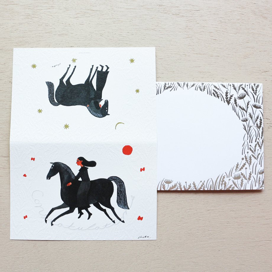 27048 西淑 Nishi Shuku Greeting Card Flower Garden_2