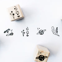 Maotu Wooden Block Rubber Stamp - 10 options