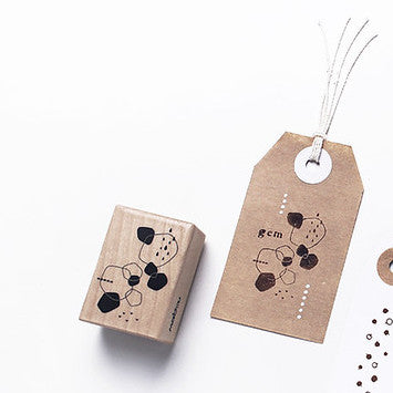 Maotu Pocket Size Rubber Stamp - Stone Trail