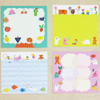 AIUEO Block Memo SUNNY DAYS