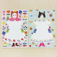 Aiko Fukawa Letter Pad - Cat and onepiece