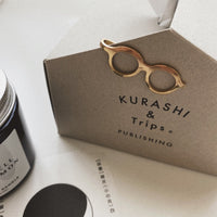 Clife Brass Clip - Glasses