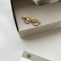 Clife Brass Clip - Glasses