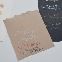 Tsukineko Delicata Metallic Shimmer Ink Pad Celestial Copper Golden Glitz Champagne White Shimmer Ruby Red Black Shimmer