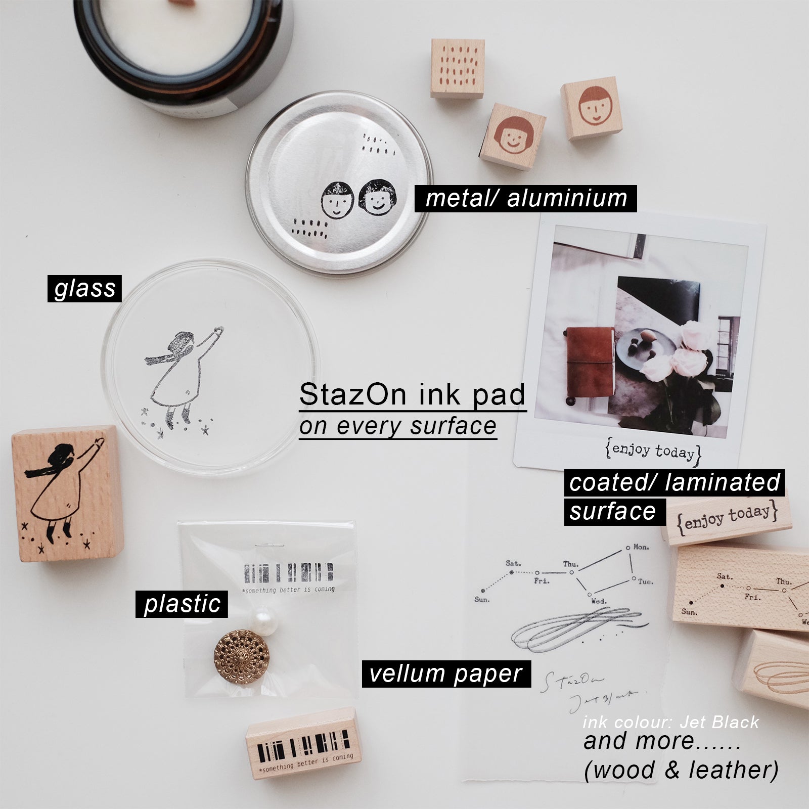 Tsukineko StazOn Midi Ink Pad - SZ-34 Cloudy Sky