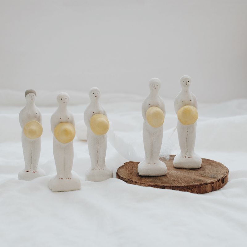 85655-03 ๅๆทๆๅ  Classiky x Yuki Nishio - Ceramic Doll - Sunny Woman