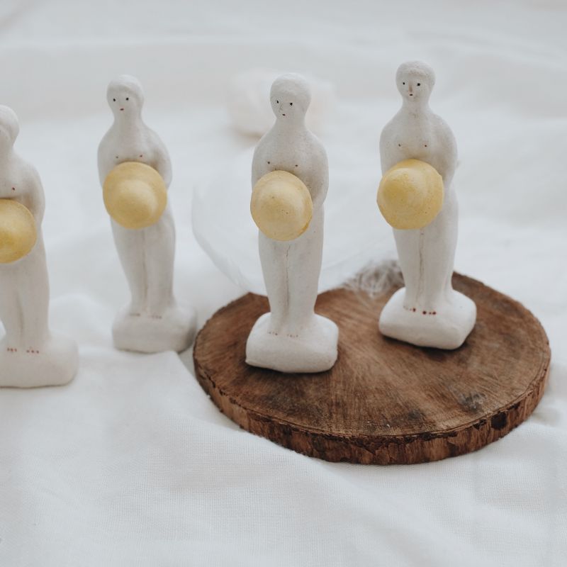 85655-03 ๅๆทๆๅ  Classiky x Yuki Nishio - Ceramic Doll - Sunny Woman