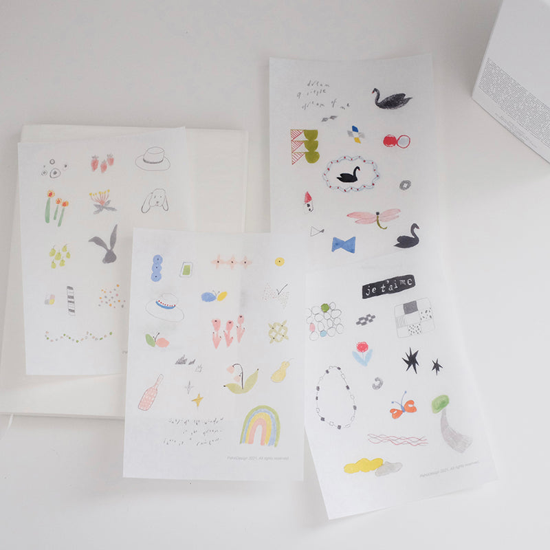 PeHo Design Stickers - Dream, Swan