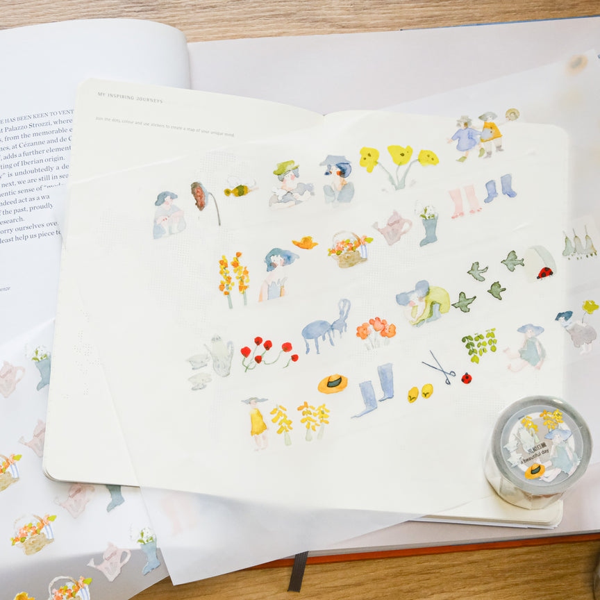 Dodolulu A Beautiful Day - PET Masking Tape | 風和日麗 - PET紙膠帶