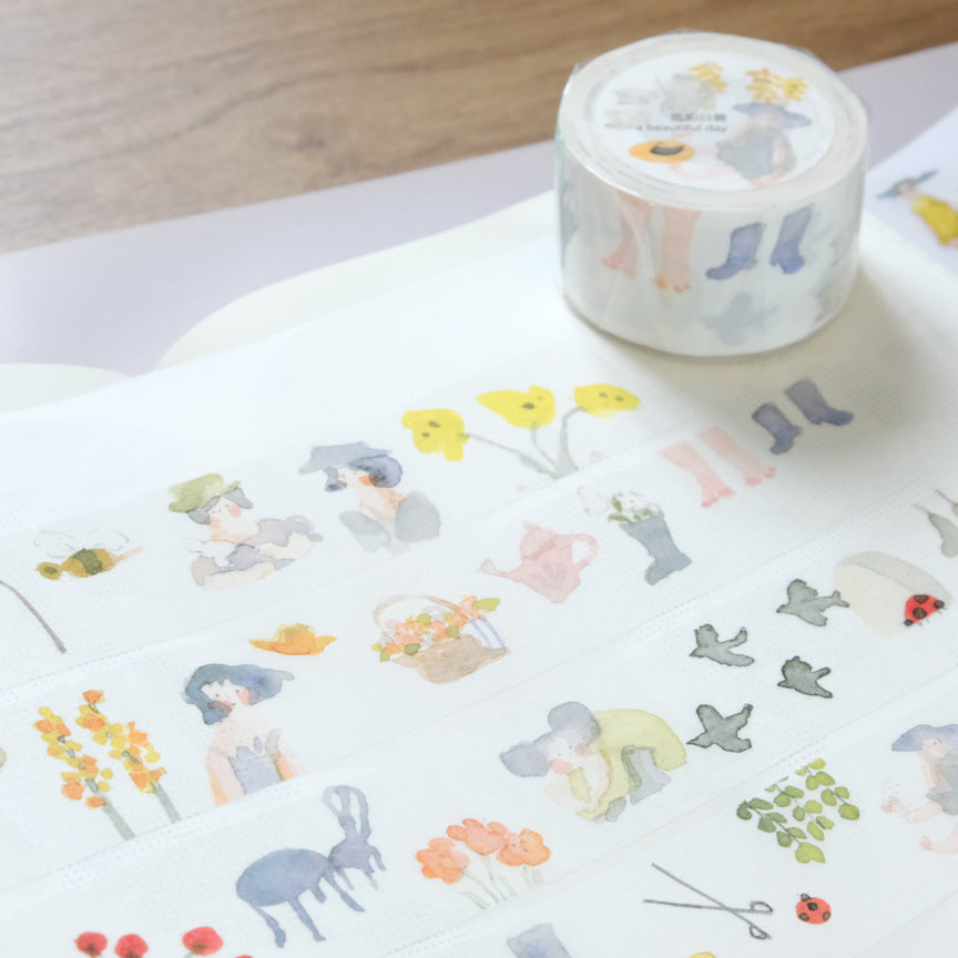 Dodolulu A Beautiful Day - PET Masking Tape | 風和日麗 - PET紙膠帶