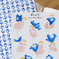 Dodolulu Some Blue Flowers - Sticker