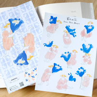 Dodolulu Some Blue Flowers - Sticker