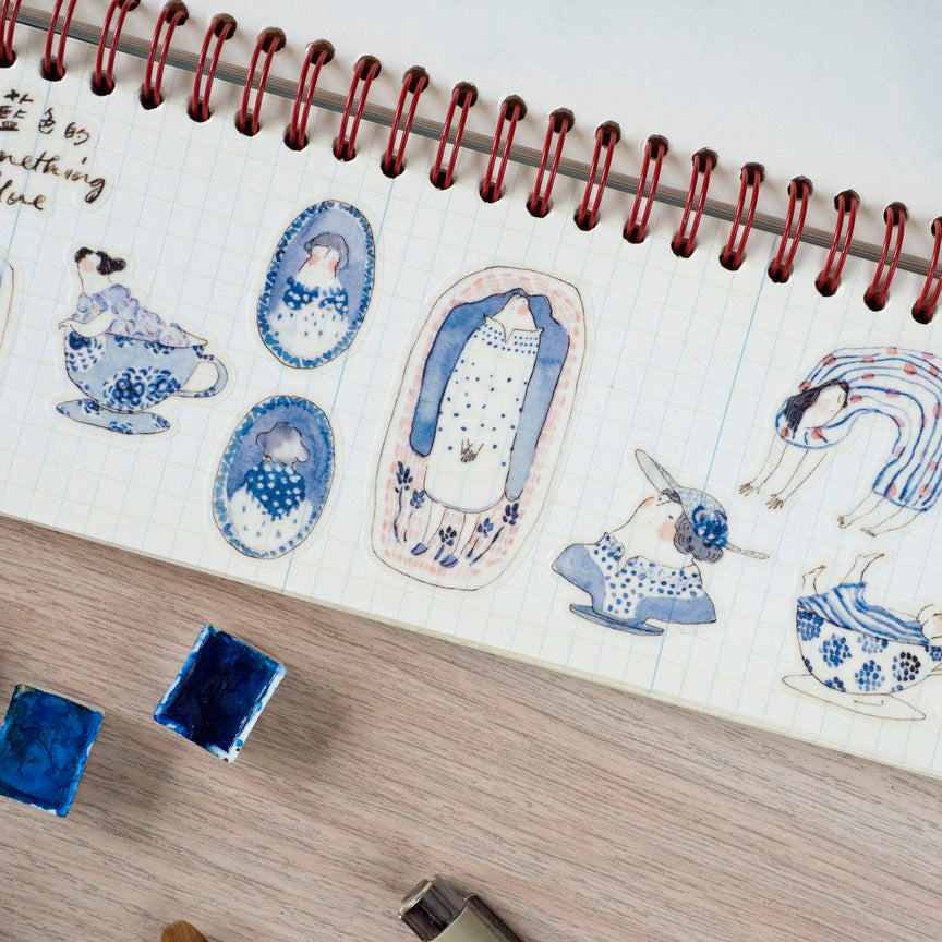 Dodolulu Something Blue - Sticker | θ²Όη΄η΅-θθ²η6