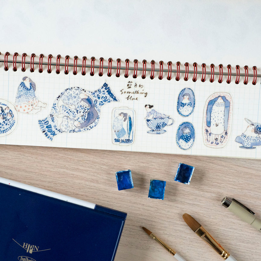 Dodolulu Something Blue - Sticker | θ²Όη΄η΅-θθ²η6