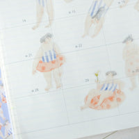 Dodolulu The Stripped Swimsuit - Sticker | 貼紙組-條子泳衣1