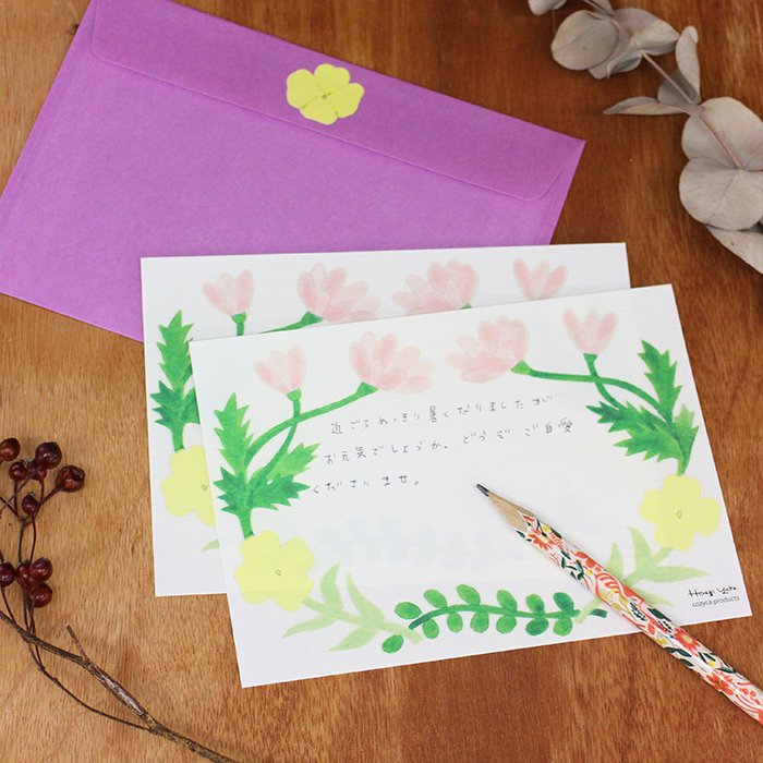 柊有花 Yuka Hiiragi Letter Set - Night