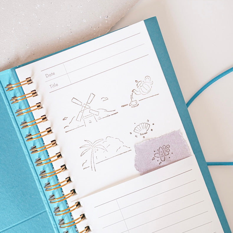 苔岛Mossland Rubber Stamp - Have a Break