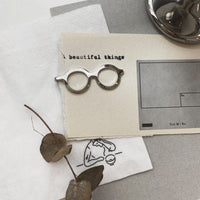 Clife Brass Clip - Glasses