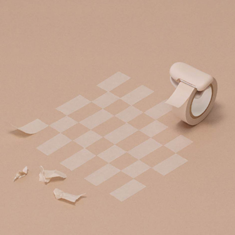 Kokuyo Karu-Cut Washi Tape Cutter Light Beige