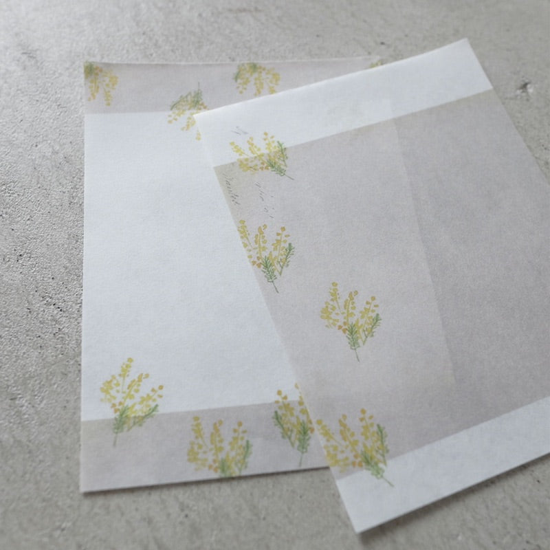 Yohaku Notepad M-028 Mimosa