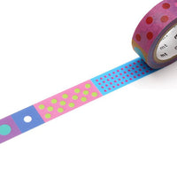 MT x Kapitza Washi Tape MTKAPI06 Polka Dot Vivid MTKAPI07 Polka Dot Ice MTKAPI08 Candy Stripe