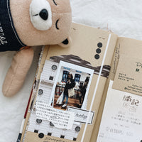 MTSLIMS12 MT Slim 3mm Washi Tape Set Matte White