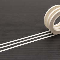 MTSLIMS12 MT Slim 3mm Washi Tape Set Matte White