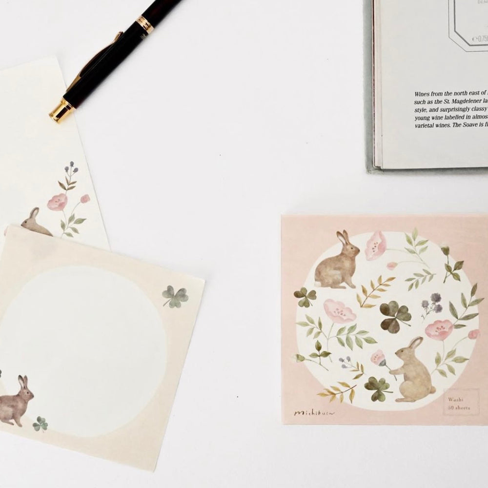 Michikusa Memo Pad - Petal