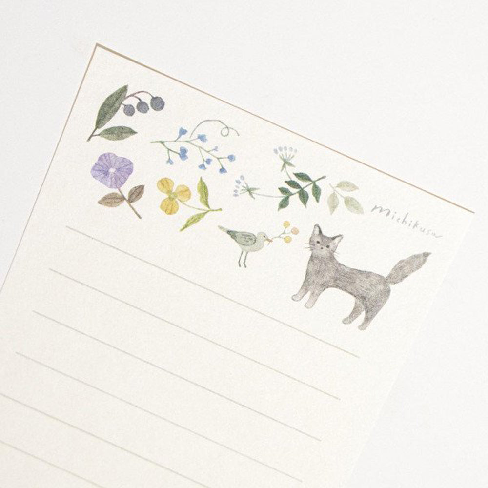 Michikusa Mini Letter Set - Grass