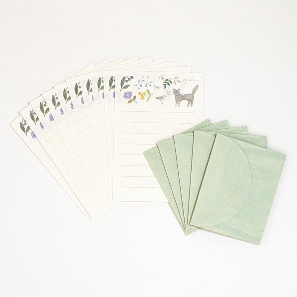 Michikusa Mini Letter Set - Grass