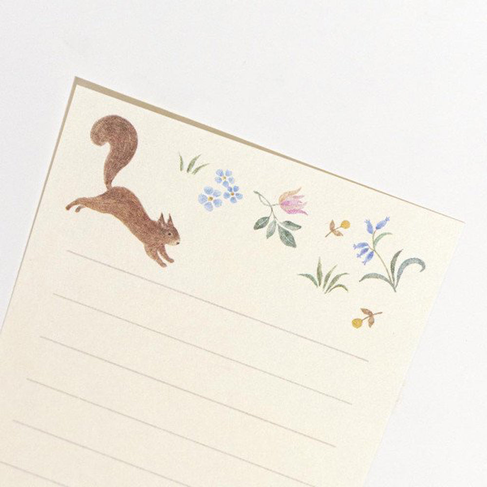 Michikusa Mini Letter Set - Nuts