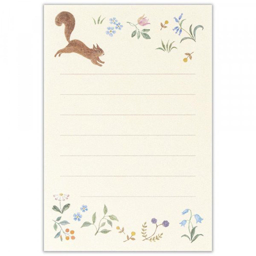 Michikusa Mini Letter Set - Nuts