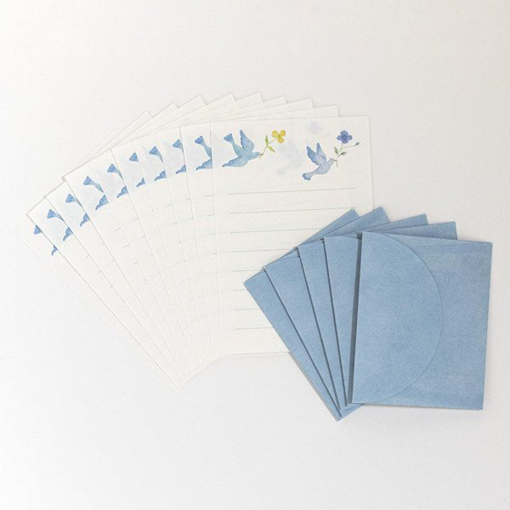Michikusa Mini Letter Set - Wind