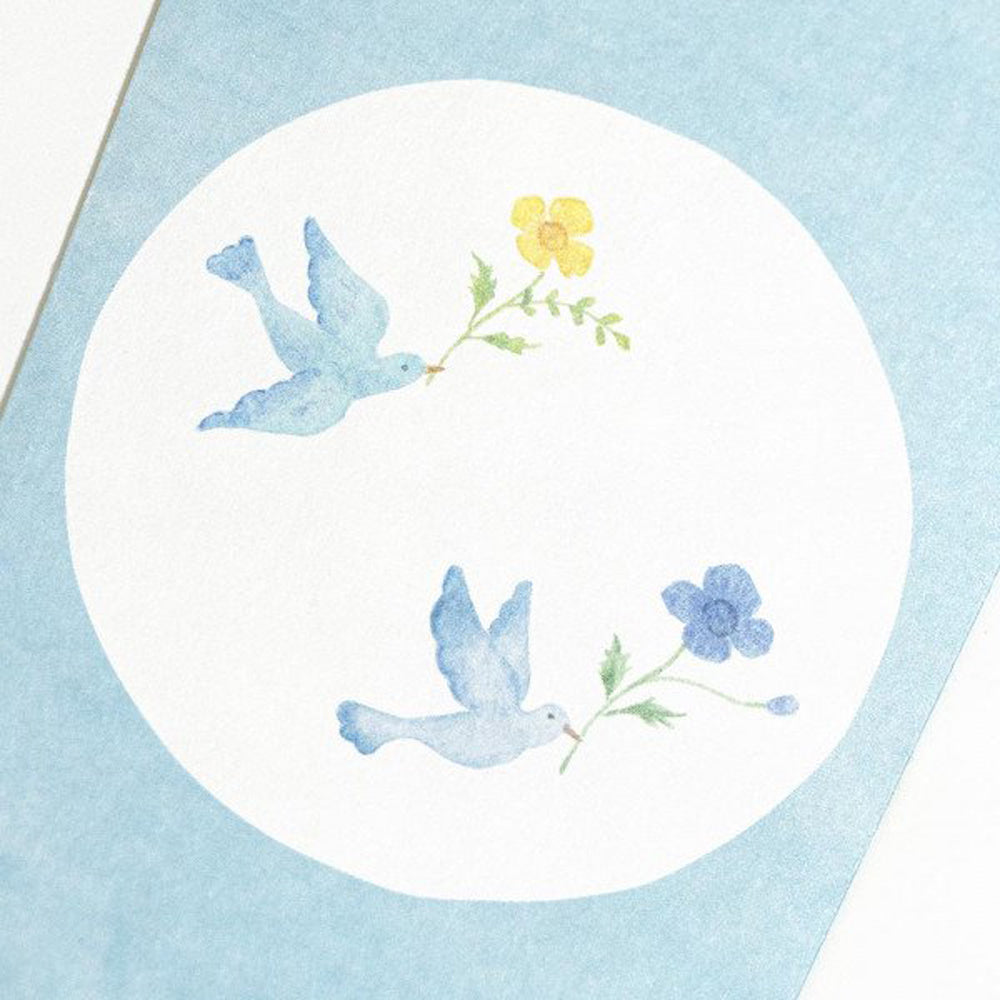 Michikusa Pochibukuro Petit Envelope Set - Wind