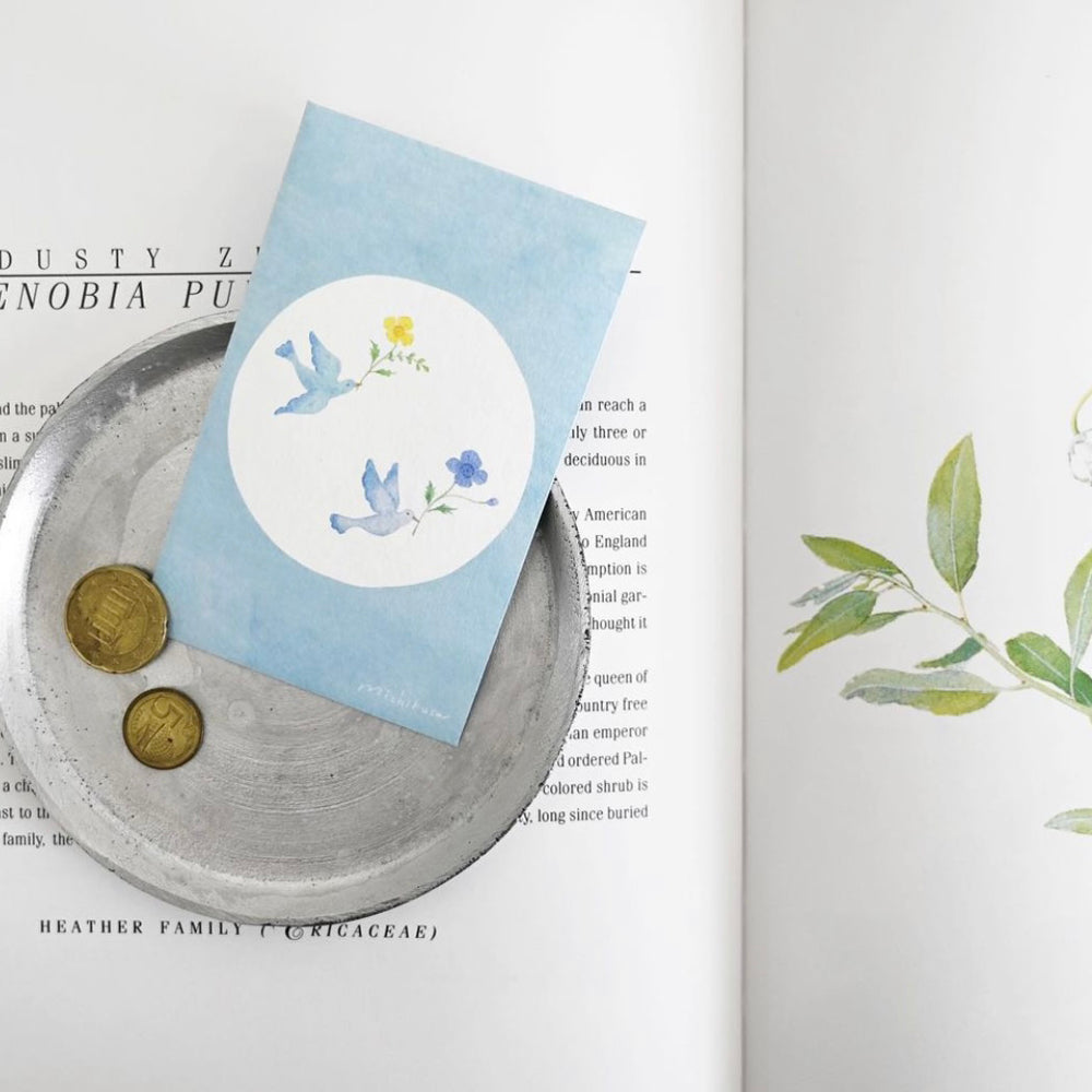 Michikusa Pochibukuro Petit Envelope Set - Wind