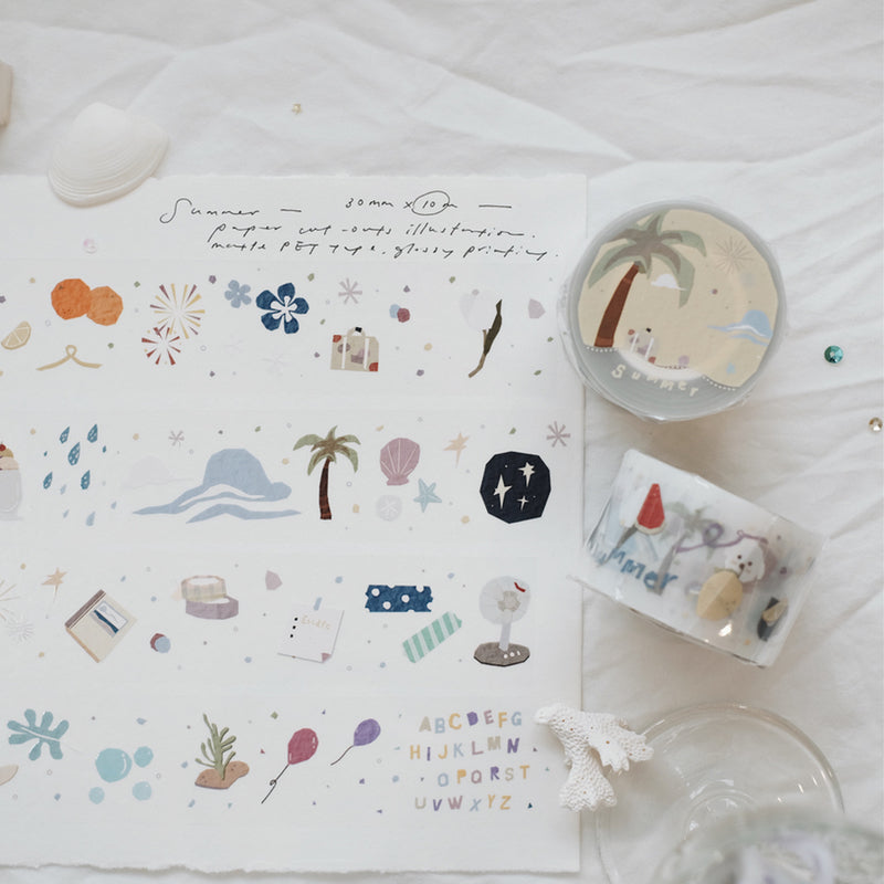 Mossland Back to Summer PET tape