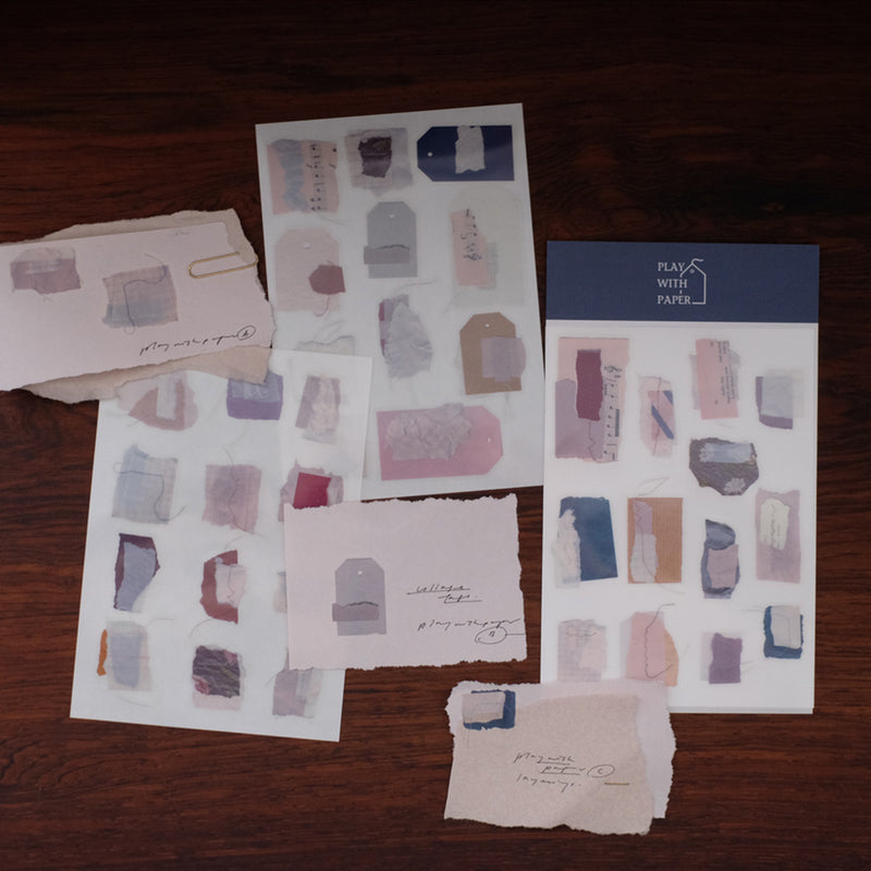 Mossland Play with Paper Rub on Transfer Sticker