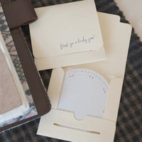 Mossland 苔岛 MOON Monthly Calendar - Japanese Mino Washi Paper 美濃和紙 / Translucent Paper