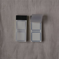 20319-02 Classiky εζ·ζε  Letterpress Printed Label Book - Dark Blue