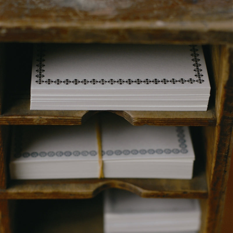 20320-01 20320-02 Classiky εζ·ζε  Classiky Letterpress Memo Card