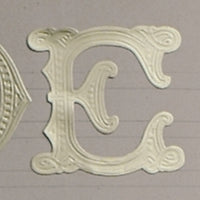 Classiky 倉敷意匠 Embossed Ornamental Alphabet Seal