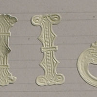 Classiky 倉敷意匠 Embossed Ornamental Alphabet Seal