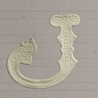 Classiky 倉敷意匠 Embossed Ornamental Alphabet Seal