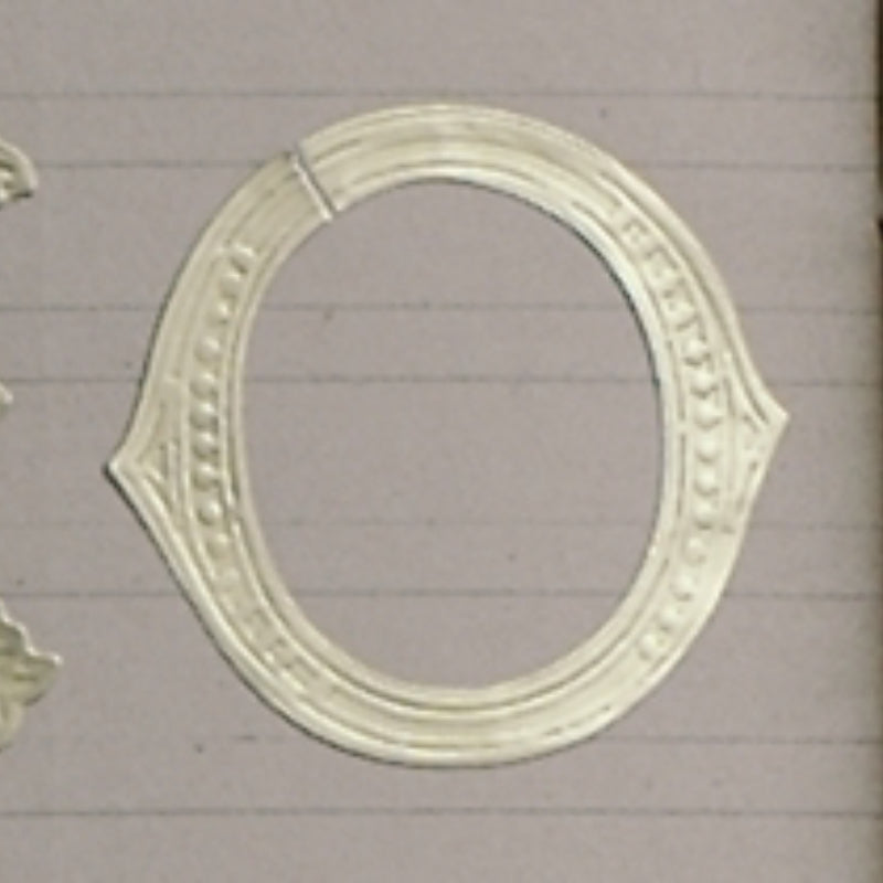 Classiky 倉敷意匠 Embossed Ornamental Alphabet Seal