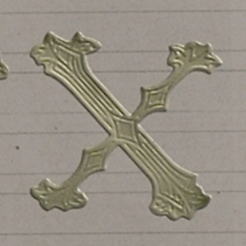 Classiky 倉敷意匠 Embossed Ornamental Alphabet Seal