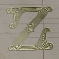 Classiky 倉敷意匠 Embossed Ornamental Alphabet Seal
