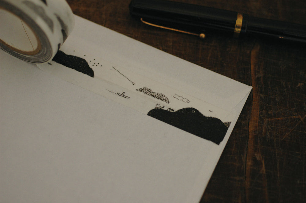 23202-01 倉敷意匠 Classiky x Shun Shun Washi Tape - Shimanami