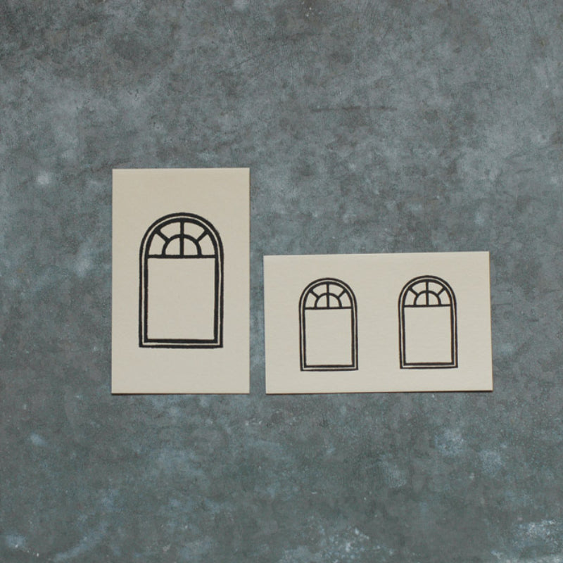 29752-01 Classiky x Seiko Okada Letterpress Printed Cards