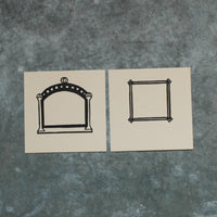 29752-03 Classiky x Seiko Okada Letterpress Printed Cards